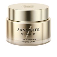 Jar  of  Lancaster  Golden  Lift  Sculpting  Cream  by  Lancaster,  a  creamy  sculpting  cream  indicated  for  lifting  skin  contours.