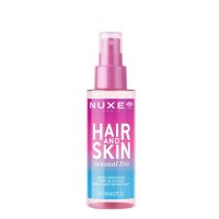Spray  of  Nuxe  Hair  &  Skin  Sensual  Era  by  Nuxe,  a  fragrant  mist  indicated  for  hydrating  and  perfuming  the  body  and  hair.