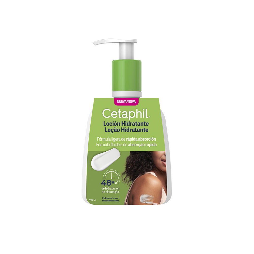 CetaphilMoisturizingLotion237ml Bottle of Cetaphil Moisturizing Lotion by Cetaphil, a moisturizing lotion indicated for soothing and hydrating sensitive skin.