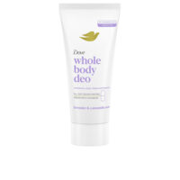 Tube  of  Dove  Whole  Body  Deodorant  Cream  by  Dove,  a  deodorant  cream  indicated  for  48  hour  protection  against  body  odor.