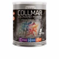Product  container  of  Drasanvi  Collmar  Hydrolyzed  Marine  Collagen  by  Drasanvi,  a  powder  indicated  for  cartilage  and  skin.