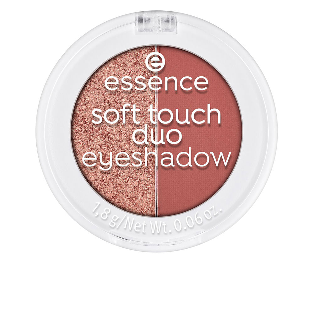 EssenceSoftTouchDuoEyeshadowColor01BronzeBeauty1.80g Essence Soft Touch Duo Eyeshadow Color 01 Bronze Beauty 1.80g
