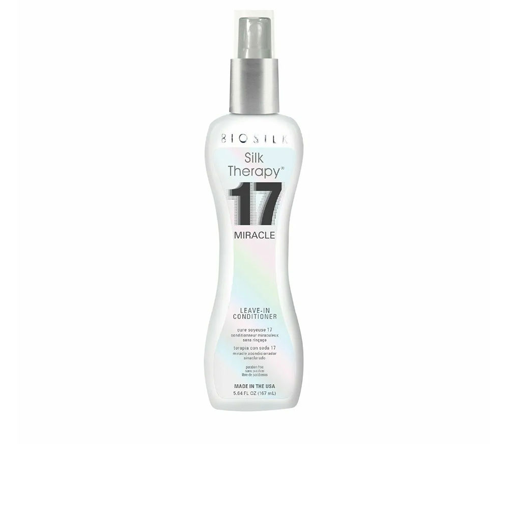 FaroukBiosilkSilkTherapy17MiracleLeave-InConditioner167ml Spray of Farouk Biosilk Silk Therapy 17 Miracle Leave-In Conditioner by Farouk, a conditioner indicated for damaged hair.