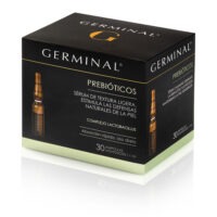Box  of  Germinal  Deep  Action  Prebiotics  Ampoules  by  Germinal,  a  serum  indicated  for  sensitive  skin  and  redness.