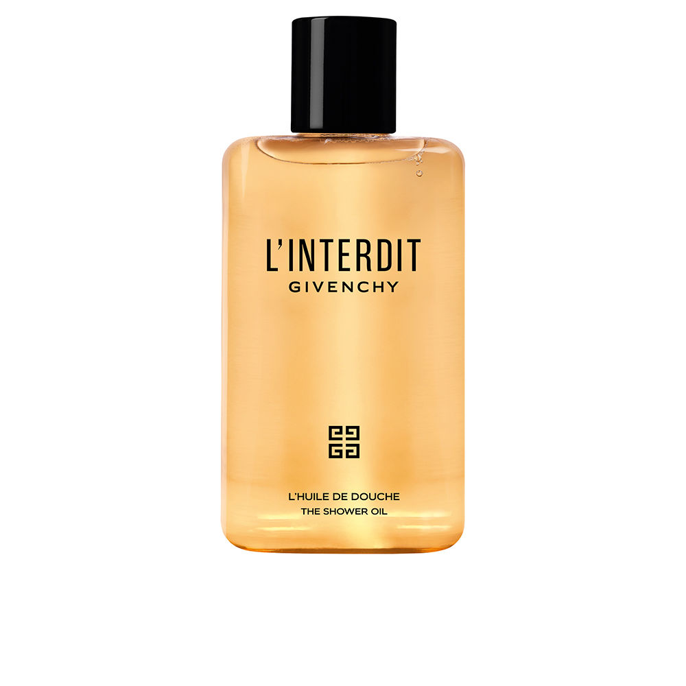 GivenchyL'InterditTheBathOil200ml Bottle of Givenchy LInterdit The Bath Oil by Givenchy, a shower oil indicated for cleansing and softening the body skin.