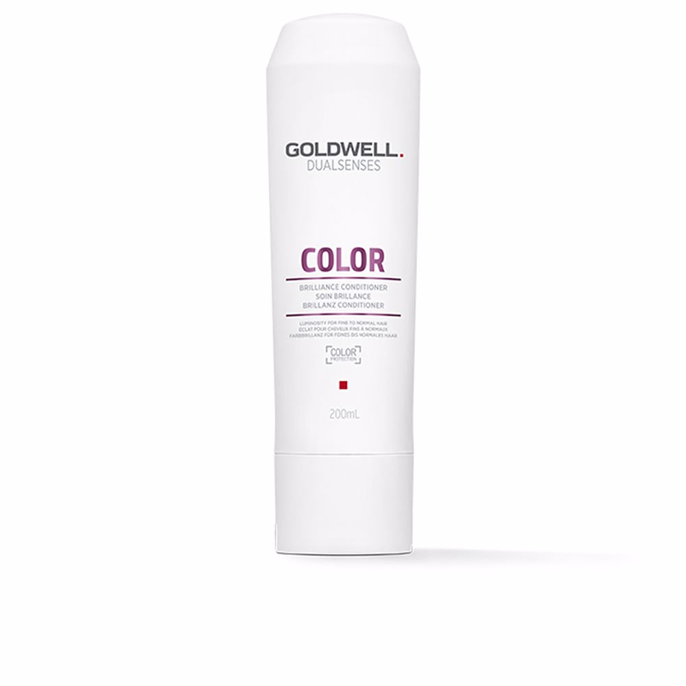GoldwellColorBrillianceConditioner200ml Bottle of Goldwell Color Brilliance Conditioner by Goldwell, a conditioner indicated for detangling and color luminosity.