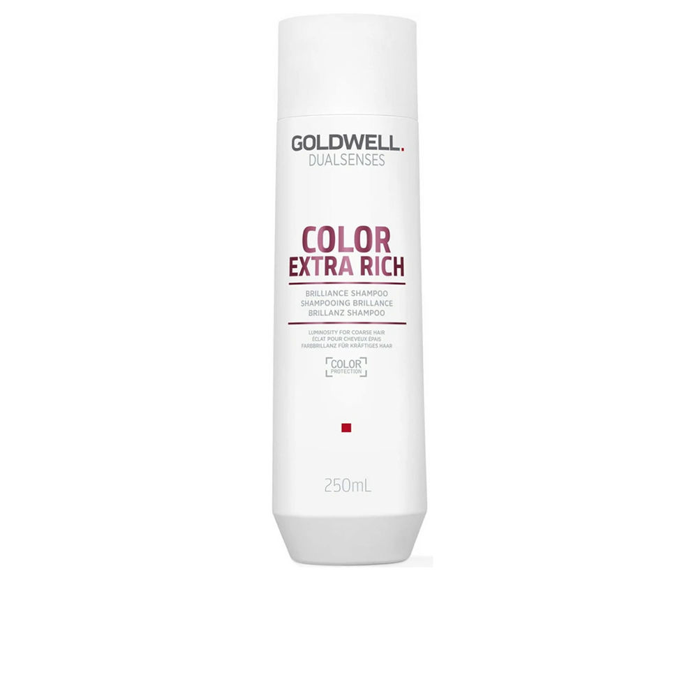 GoldwellColorExtraRichBrillianceShampoo250ml Bottle of Goldwell Color Extra Rich Brilliance Shampoo by Goldwell, a shampoo indicated for minimizing color fading.