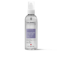 Bottle  of  Goldwell  Stylesign  Smooth  Weightless  Shine-Oil  by  Goldwell,  a  styling  oil  indicated  for  high  shine  and  frizz  control.