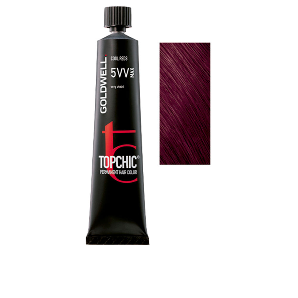 GoldwellTopchicPermanentHairColor5VVMax60ml Goldwell Topchic Coloração Permanente 5VV Max 60ml - Image 1