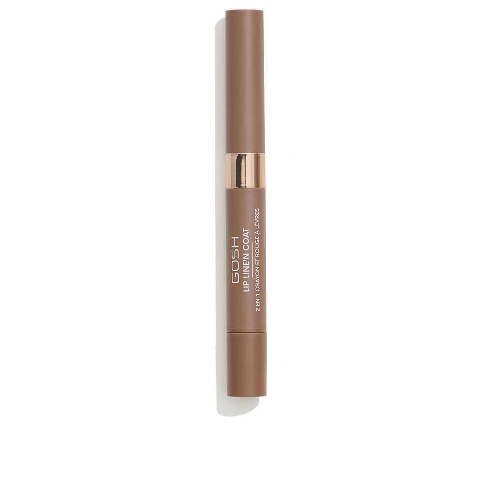 GoshLipLine'nCoat2In1LipstickColor004CaramelToffee2ml Gosh Lip Line'n Coat 2 In 1 Lipstick Color 004 Caramel Toffee 2ml