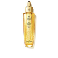 Bottle  of  Guerlain  Abeille  Royale  Watery  Youth  Oil  Serum  by  Guerlain,  a  watery  oil  serum  indicated  to  replump  and  illuminate  skin.