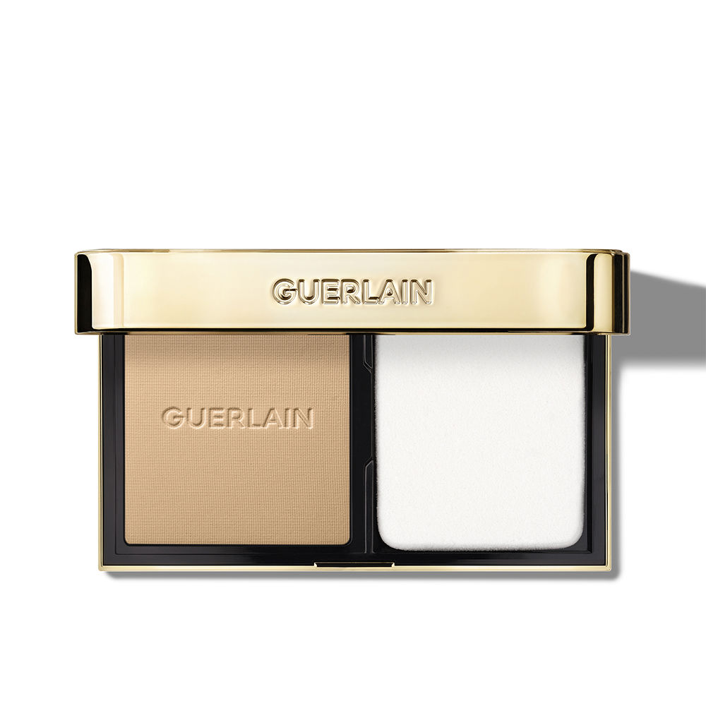 GuerlainParureGoldCompactMakeupFoundationColor3N10g Compact of Guerlain Parure Gold Compact Makeup Foundation Color 3N by Guerlain, a compact foundation for a velvety finish.