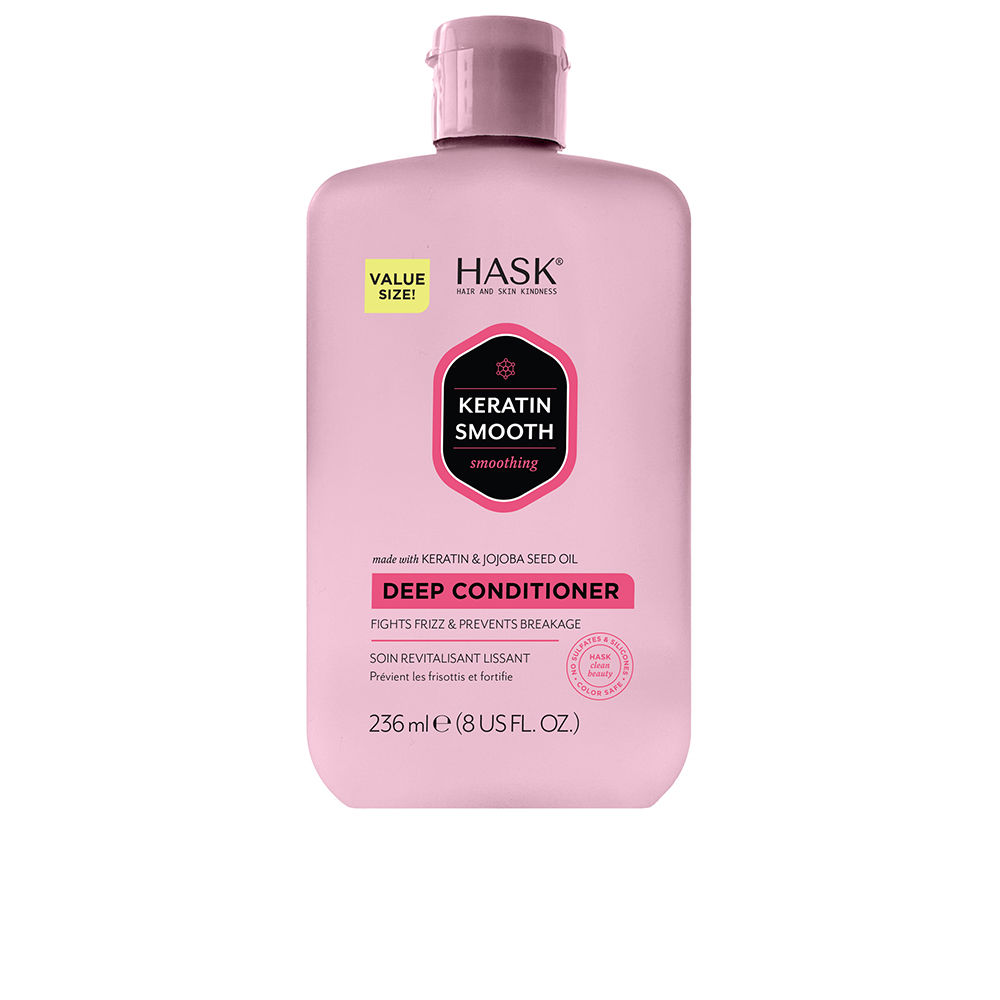 HaskKeratinSmoothSmoothingDeepConditioner226g Hask Keratin Smooth Smoothing Deep Conditioner 226g