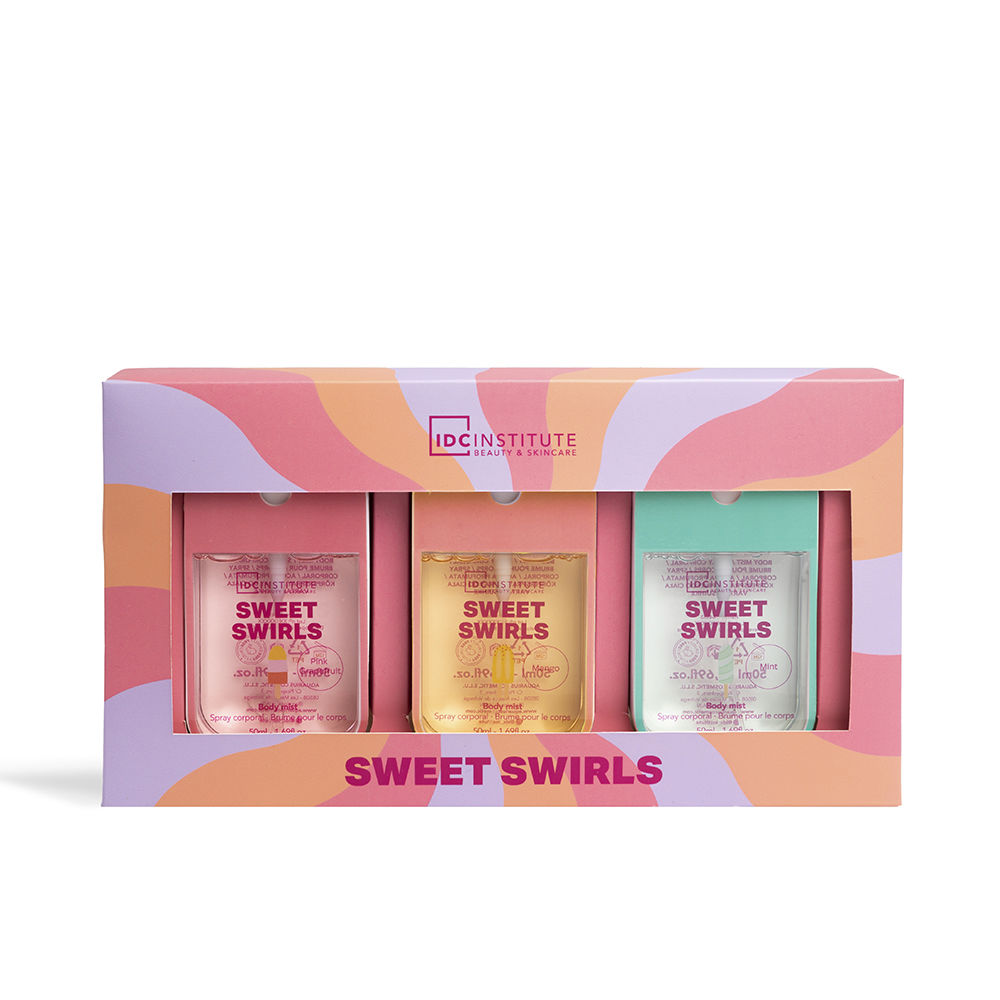 IdcInstituteSweetSwirls3-PieceSetBodyMist Idc Institute Sweet Swirls 3-Piece Set Body Mist