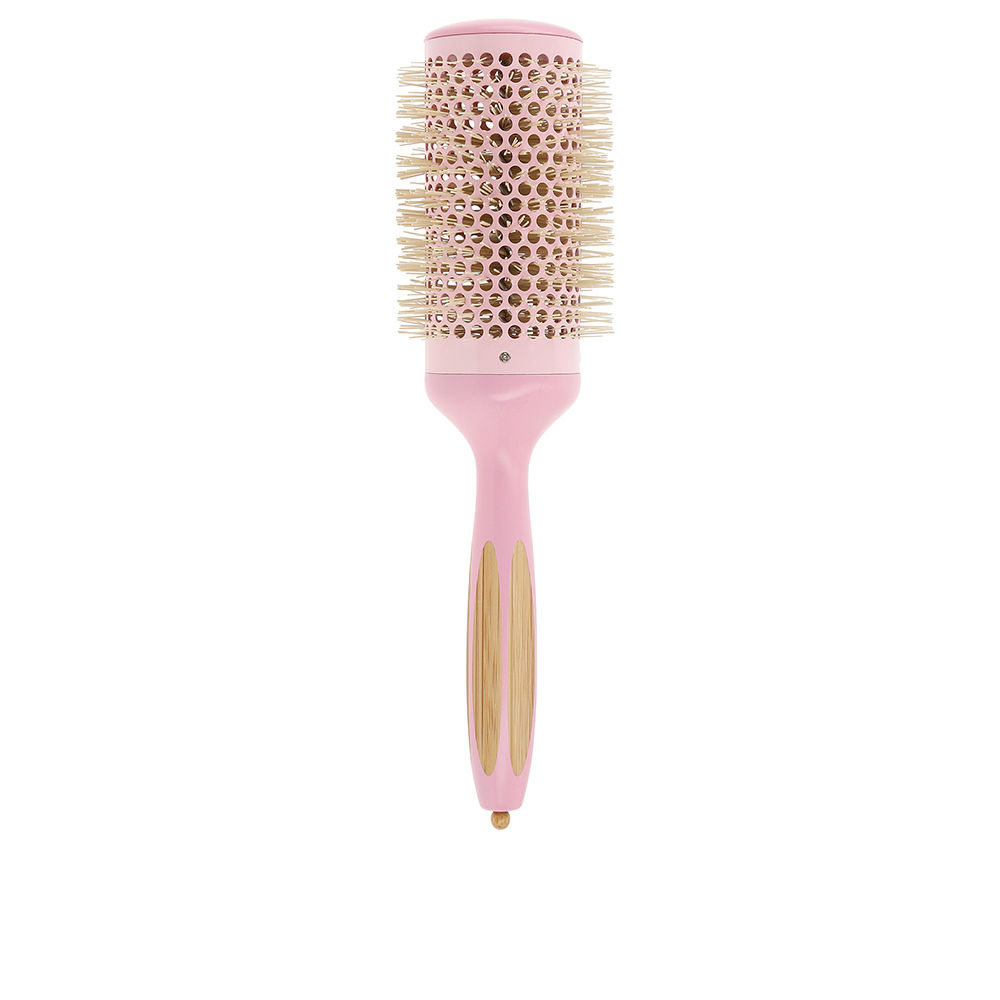 IlūBamboomRoundBrush52mm Product container of Ilū Bamboom Round Brush 52mm by Ilū Bamboom, a bamboo brush indicated for detangling all hair types.