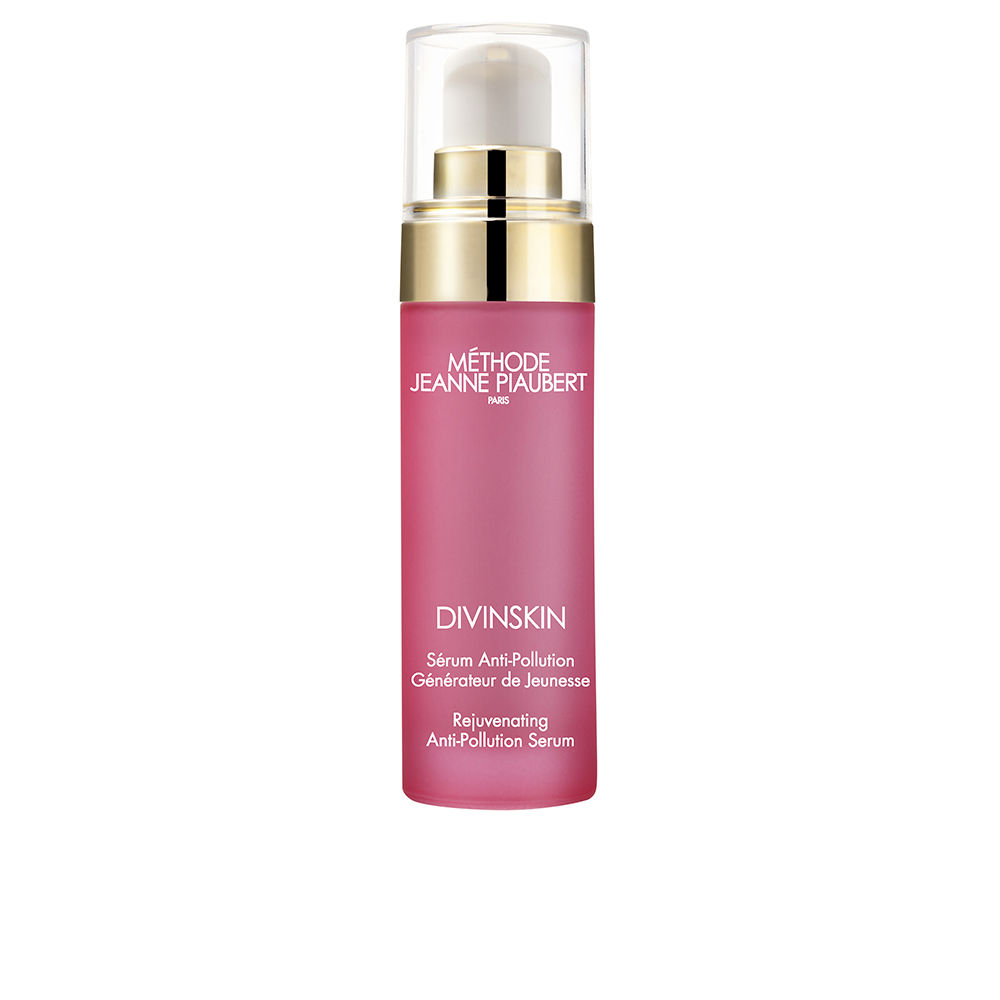 JeannePiaubertDivinskinAnti-PollutionSerum30ml Bottle of Divinskin Anti-Pollution Serum by Jeanne Piaubert, a face serum indicated for protecting skin against pollution.