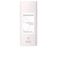 Bottle  of  Essentials  Repairing  Conditioner  by  Kerasilk,  a  conditioner  indicated  for  moisturizing  and  reconstructing  hair.