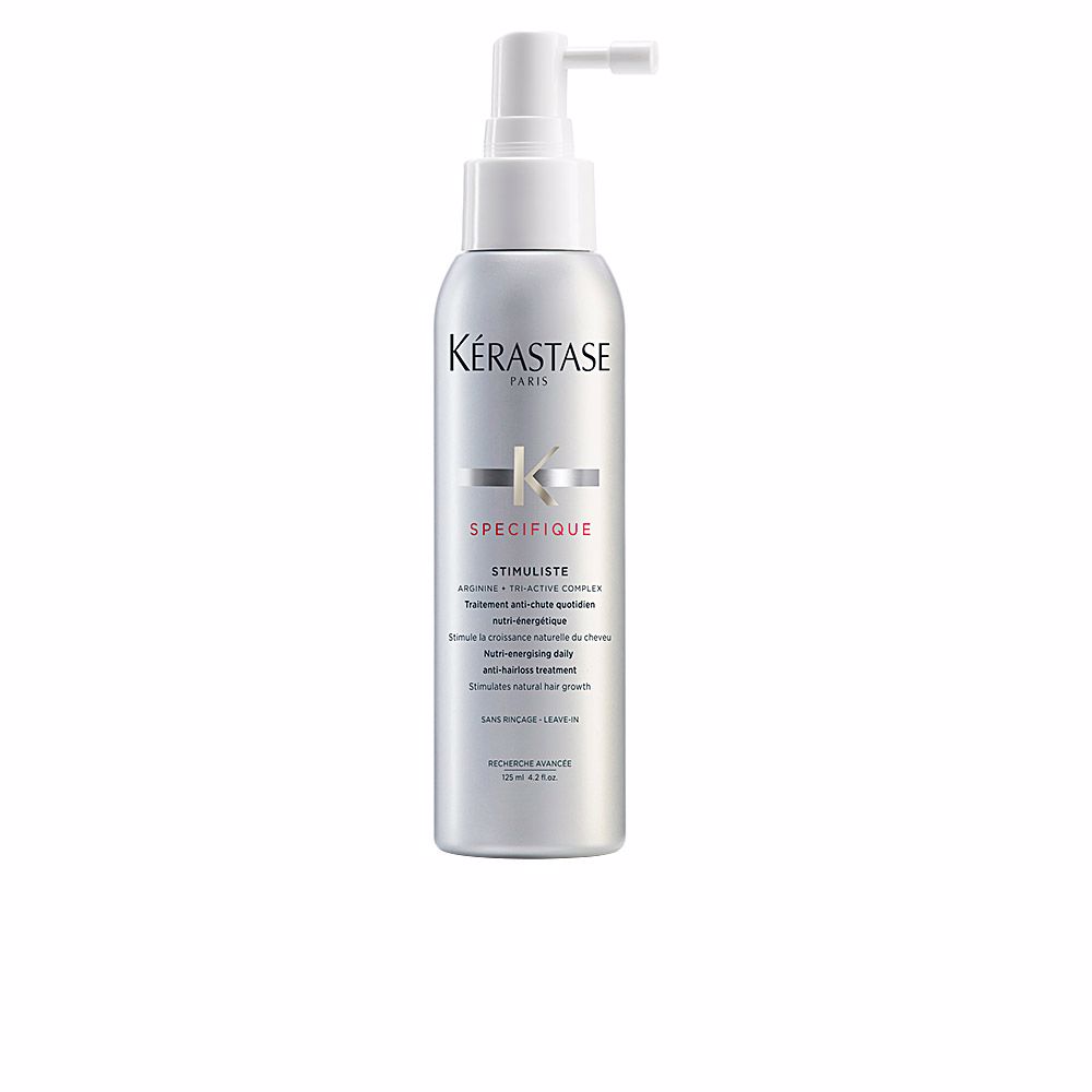 KérastaseSpécifiqueStimulisteAminexil125ml Spray of Kérastase Spécifique Stimuliste Aminexil by Kérastase, a light spray indicated for anti-hair loss and root strength.