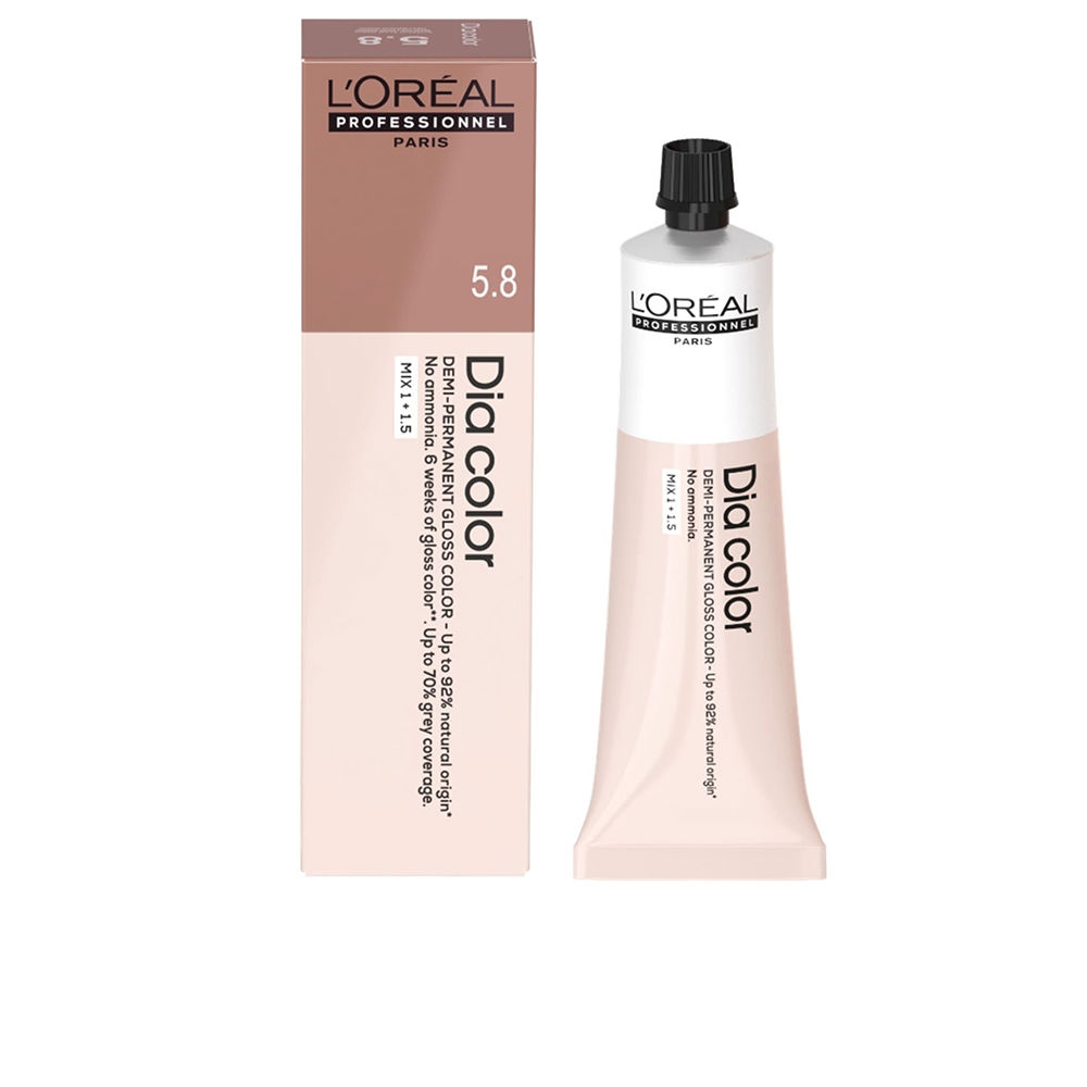 L'OréalProfessionnelDiaColorDemi-PermanentHairColor760ml Product container of LOréal Professionnel Dia Color Demi-Permanent Hair Color 7 by LOréal, a hair color for sensitized hair.