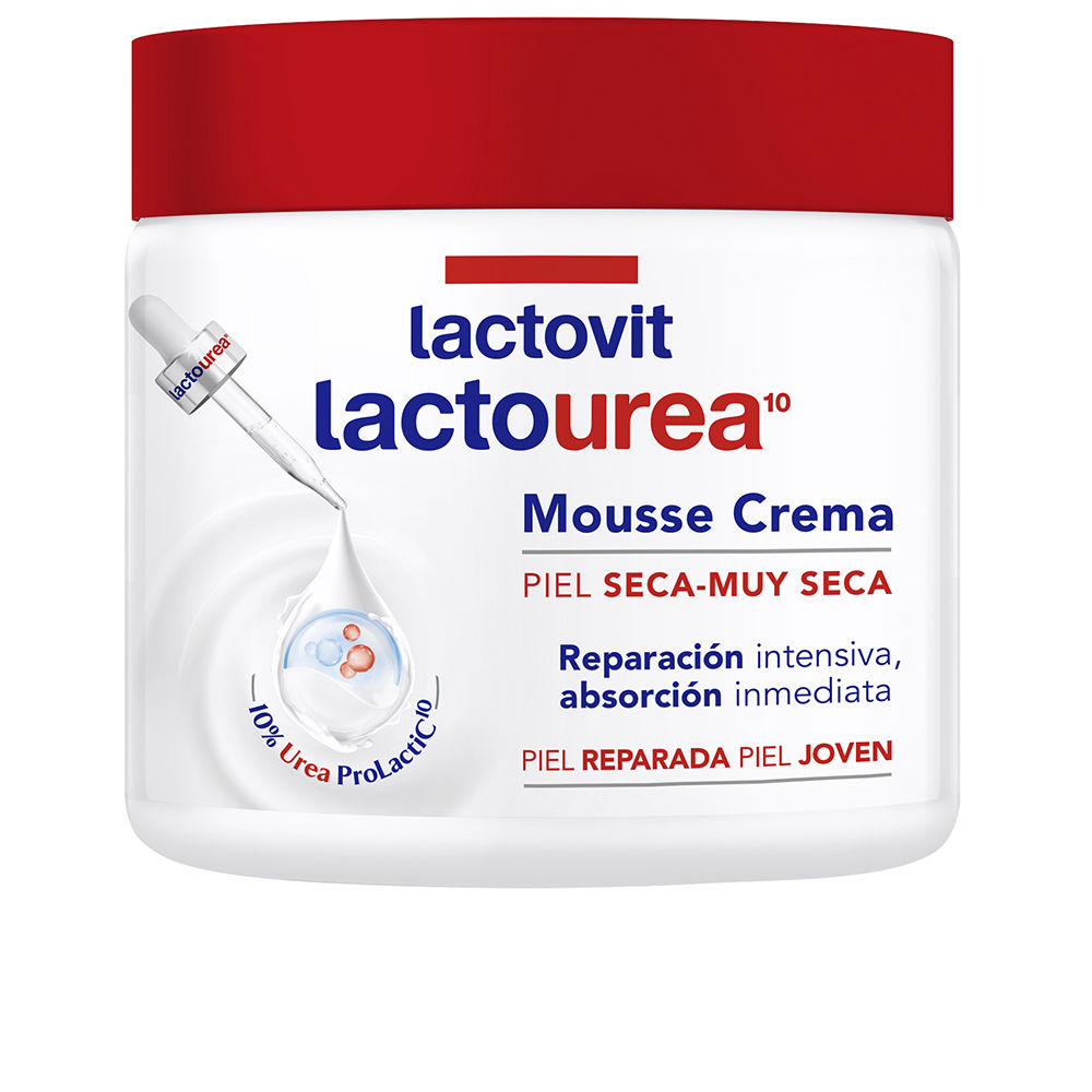 LactovitLacto-UreaFaceBodyMousseCream400ml Lactovit Lacto-Urea Crema Mousse Facial y Corporal 400ml - Image 1