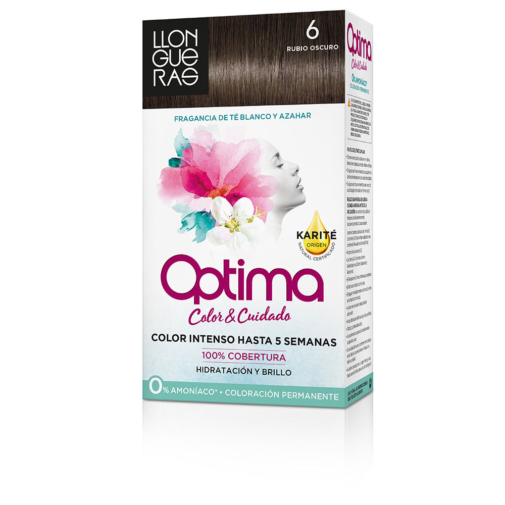 LlonguerasOptimaHairColor6DeepBlonde Llongueras Optima Coloração Capilar 6 Louro Escuro - Image 1