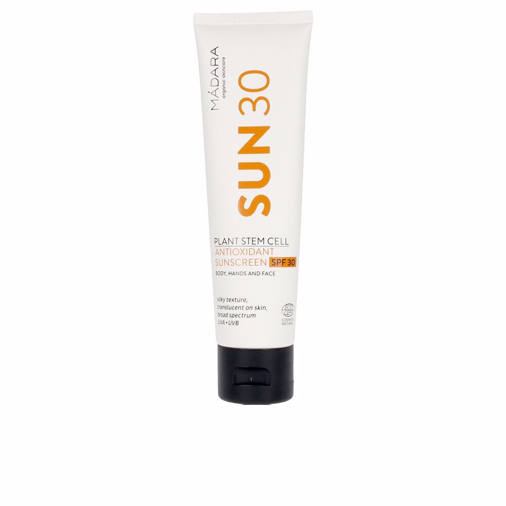 MádaraOrganicSkincarePlantStemCellAntioxidantSunscreenSPF30100ml Mádara Organic Skincare Plant Stem Cell Antioxidant Sunscreen SPF30 100ml