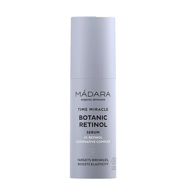 MádaraOrganicSkincareTimeMiracleBotanicRetinolSerum30ml Mádara Organic Skincare Time Miracle Botanic Retinol Serum 30ml