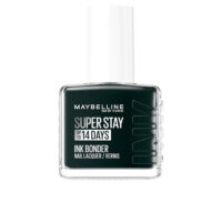 Bottle  of  Superstay  14  Days  Nail  Polish  Color  941  After  by  Maybelline,  a  nail  polish  indicated  for  a  long  lasting  glossy  manicure.