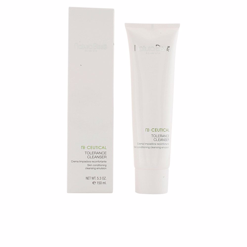 NaturaBisséNbCeuticalToleranceCleanser150ml Bottle of Natura Bissé Nb Ceutical Tolerance Cleanser by Natura Bissé, a gentle emulsion indicated for cleansing sensitive skin.
