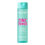 Bottle of Nuxe Zinc Power Purifying and Spot Control Toner by Nuxe, a toning lotion indicated for pore reduction.