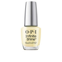 Bottle  of  Opi  Infinite  Shine  Long  Lasting  Nail  Polish  Color  This  Chic  Is  Bananas  by  Opi,  a  nail  lacquer  indicated  for  high-shine  finish.