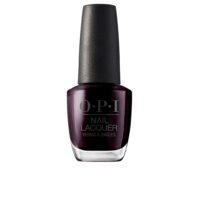 Bottle  of  Opi  Nail  Lacquer  Color  Black  Cherry  Chutney  15ml  by  Opi,  a  nail  polish  indicated  for  long-lasting  wear  and  a  natural  finish.