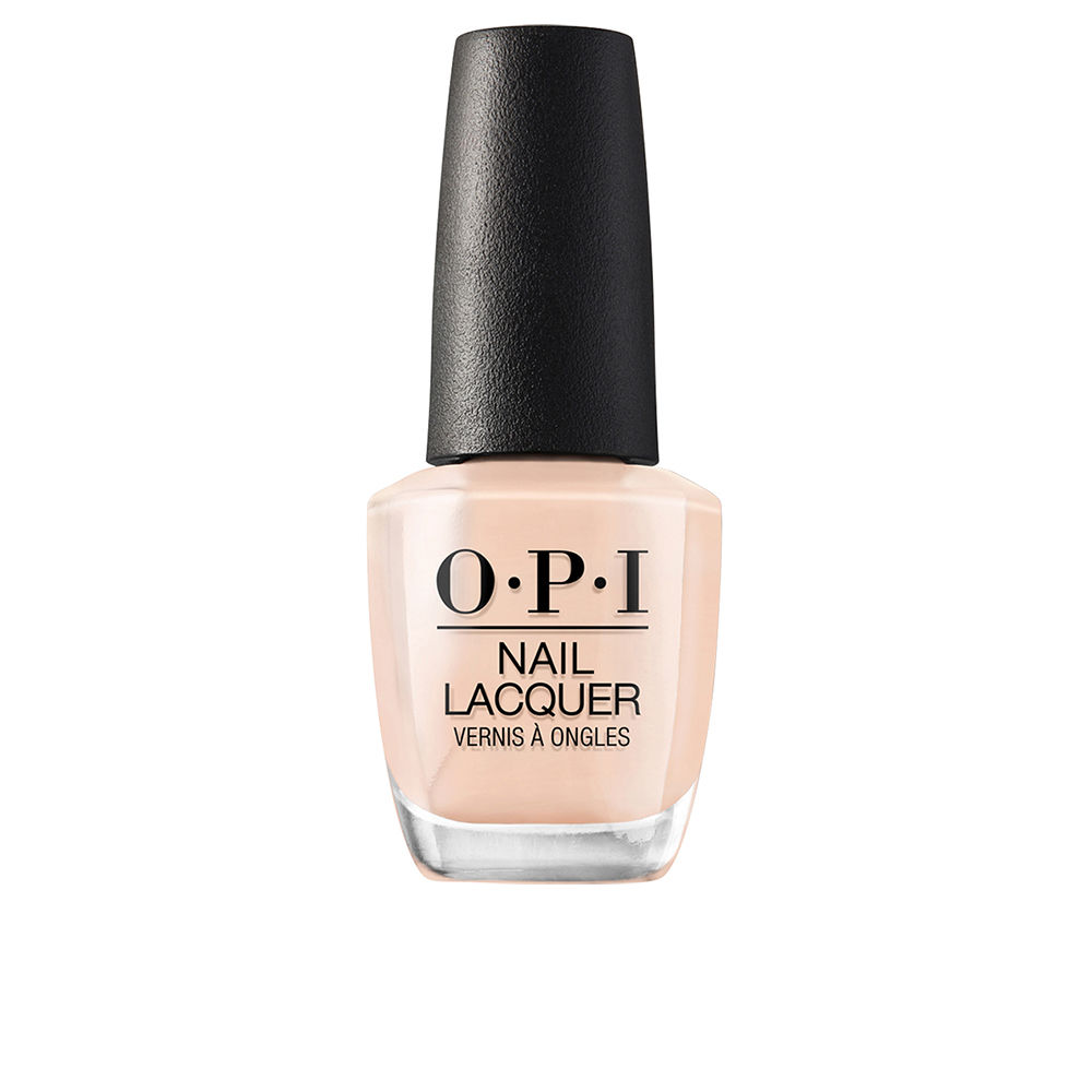 OpiNailLacquerColorSamoanSand15ml Bottle of Opi Nail Lacquer Color Samoan Sand 15ml by Opi, a nail polish indicated for long-lasting wear and a natural finish.