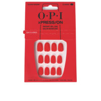 Box  of  Opi  xPress/On  False  Gel-Like  Nails  Color  Cajun  Shrimp  by  Opi,  a  set  of  false  nails  indicated  for  a  professional  manicure  finish.