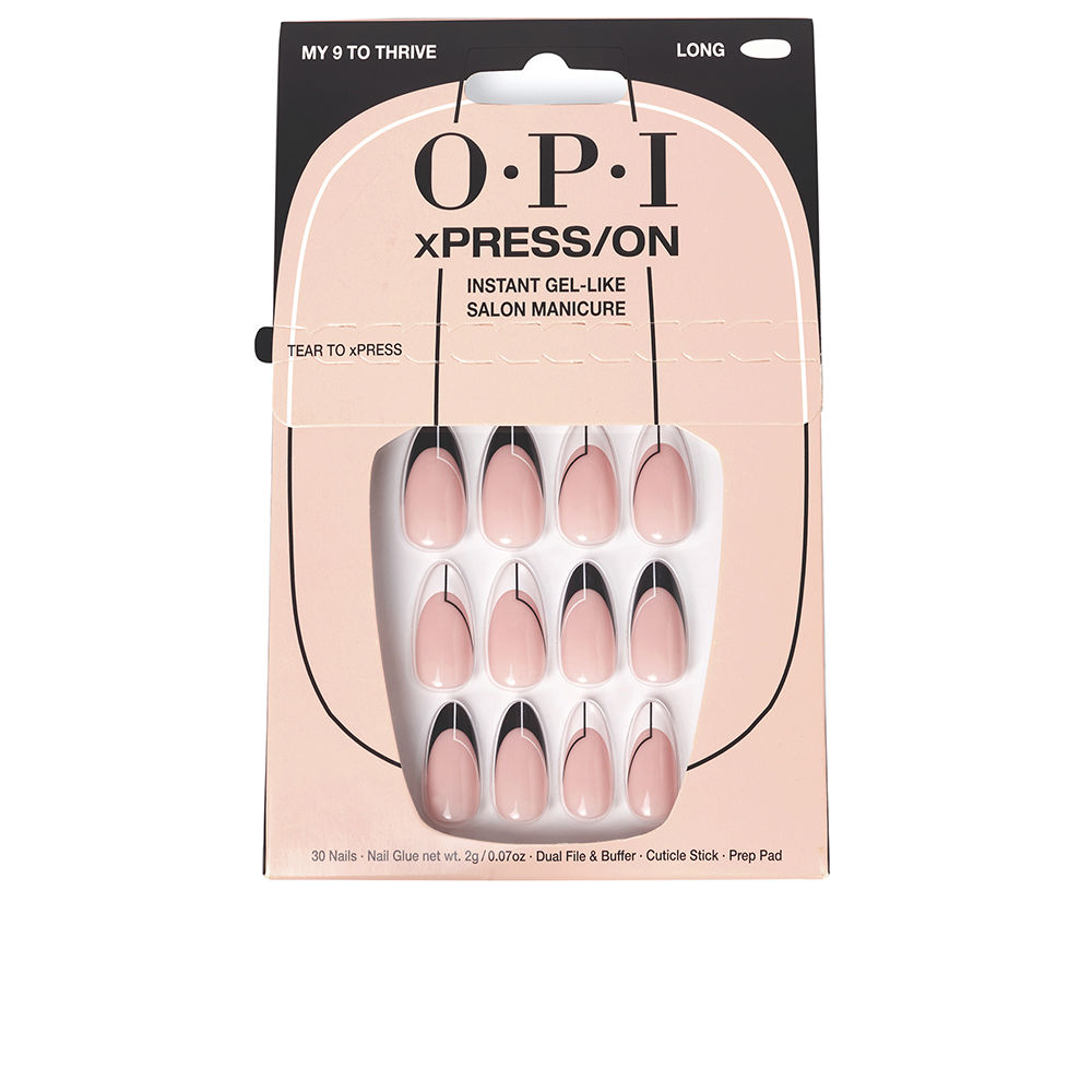 OpixPress/OnFalseGel-LikeNailsColorMy9ToThrivex30 Opi xPress/On False Gel-Like Nails Color My 9 To Thrive x30