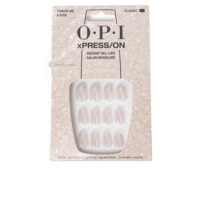 Box  of  Opi  xPress/On  False  Gel-Like  Nails  Color  Throw  Me  A  Kiss,  fake  nails  indicated  for  a  professional  manicure  finish.