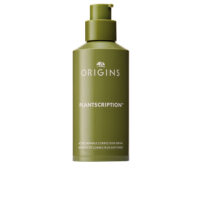 Bottle  of  Origins  Plantscription  Wrinkle  Correction  Serum,  an  anti-aging  serum  indicated  for  reducing  lines  and  wrinkles.