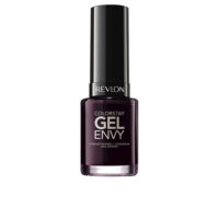 Bottle  of  Revlon  Colorstay  Gel  Envy  Color  610  Heartbreaker,  a  nail  polish  indicated  for  a  long-wearing  and  resistant  manicure.