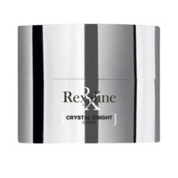 Jar  of  Rexaline  Crystal  Bright  Illuminating  Cream,  a  light  cream  indicated  for  unifying  and  illuminating  the  skin  tone.