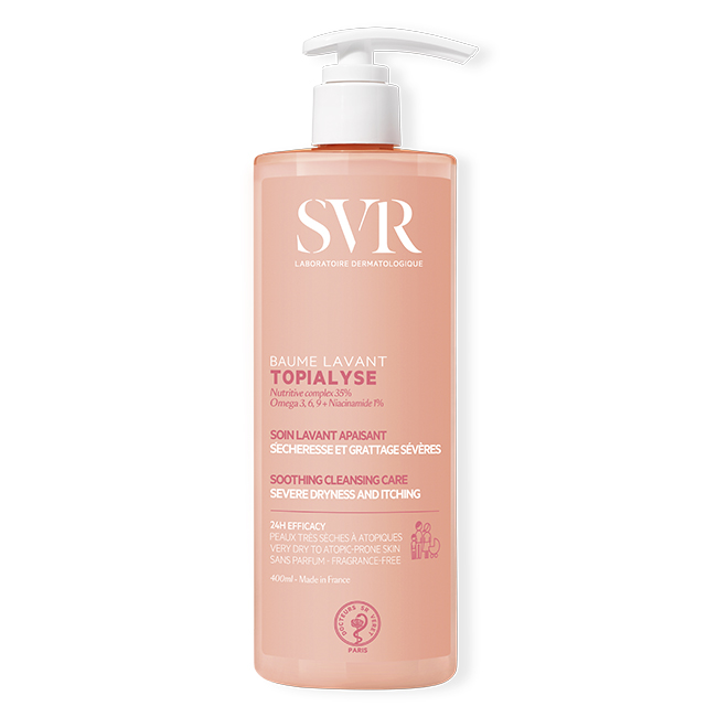 SVRTopialyseAtopicDrySkinCleansingBalm400ml SVR Topialyse Bálsamo Suavizante Pele Atópica 400ml - Image 1