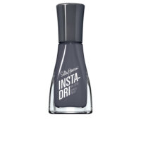 Bottle  of  Insta-Dri  Nail  Color  553  by  Sally  Hansen,  a  3-in-1  nail  polish  indicated  for  a  quick  drying  and  streak-free  shine.