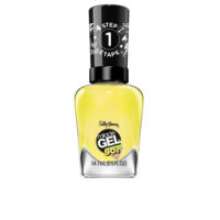 Bottle  of  Miracle  Gel  90s  Nail  Polish  891  Mixtape  by  Sally  Hansen,  a  nail  polish  indicated  for  achieving  a  long-wear  gel  effect.