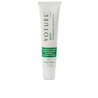 Tube  of  Yotuel  Microbiome  Green  Toothpaste  by  Yotuel,  a  fluoride-free  toothpaste  indicated  for  balancing  the  oral  microbiome.