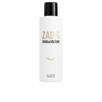 Bottle  of  Zadig  &  Voltaire  Zadig  Shower  Gel  by  Zadig  &  Voltaire,  a  shower  gel  indicated  for  cleansing  the  body  and  moisturizing.