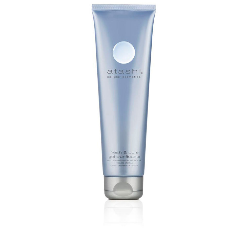 AtashiFreshAndPurePurifyingGel150ml Bottle of Atashi Fresh And Pure Purifying Gel by Atashi, a cleansing gel indicated for removing impurities and balancing skin.