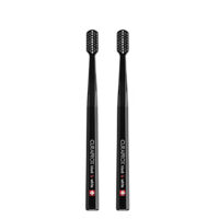 Box  of  Curaprox  Black  is  White  Black  Toothbrushs  2un  by  Curaprox,  a  soft  toothbrush  indicated  for  tooth  sensitivity.