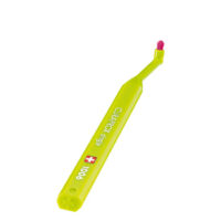 a manual toothbrush indicated for cleaning braces and implants.