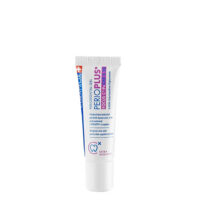 Tube  of  Curaprox  Perio  Plus  Focus  Periodontal  Gel  by  Curaprox,  a  periodontal  gel  indicated  for  gum  care  and  regeneration.