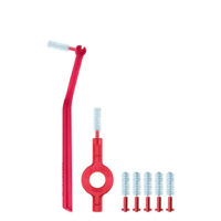 Box  of  Curaprox  Perio  Plus  Kit  Interdental  Brush  by  Curaprox,  a  brush  indicated  for  cleaning  larger  interdental  spaces.