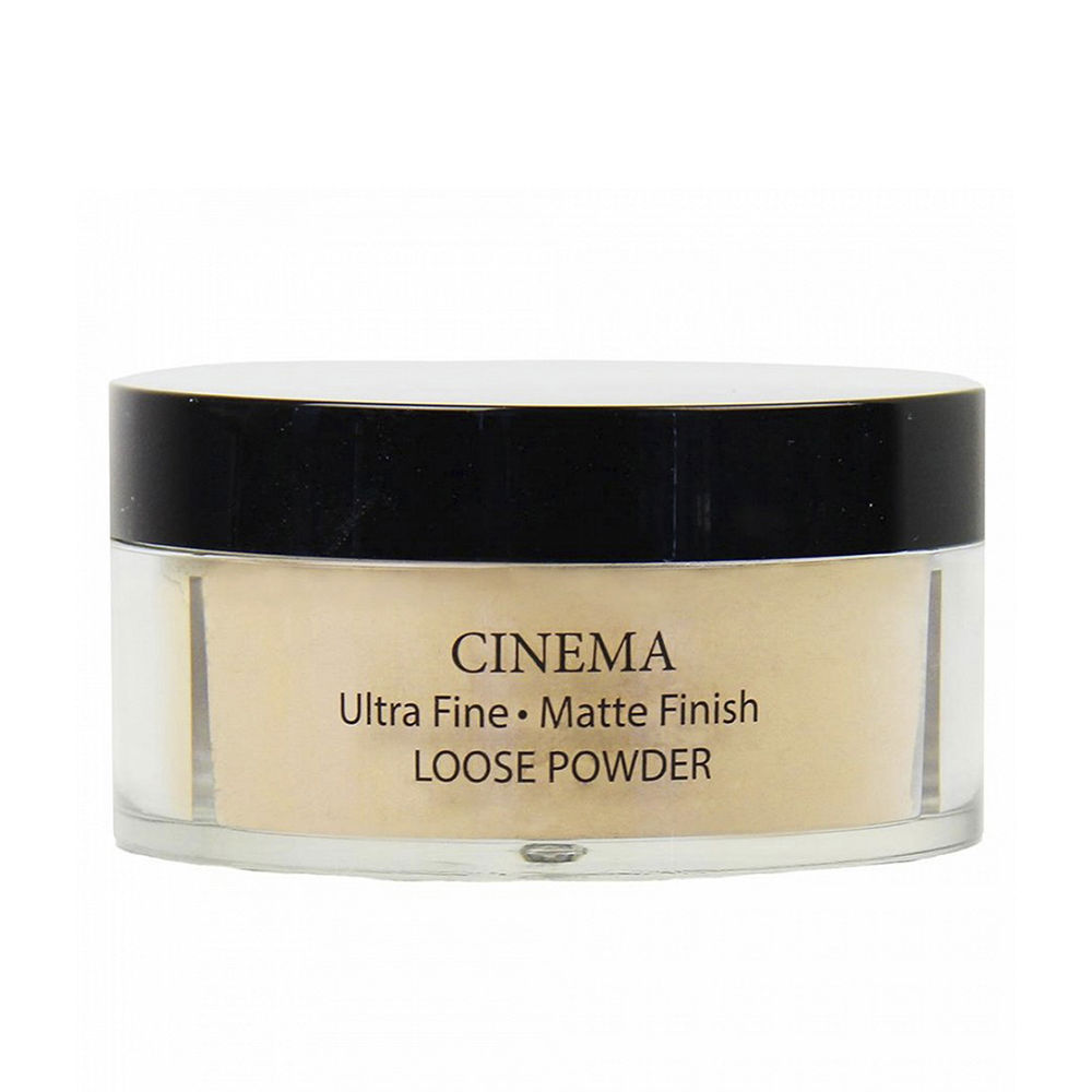 DelfyCinemaUltraFineMatteFinishLoosePowderColor4030g Delfy Cinema Pó Solto Ultra Fino Acabamento Mate Cor 40 30g - Image 1